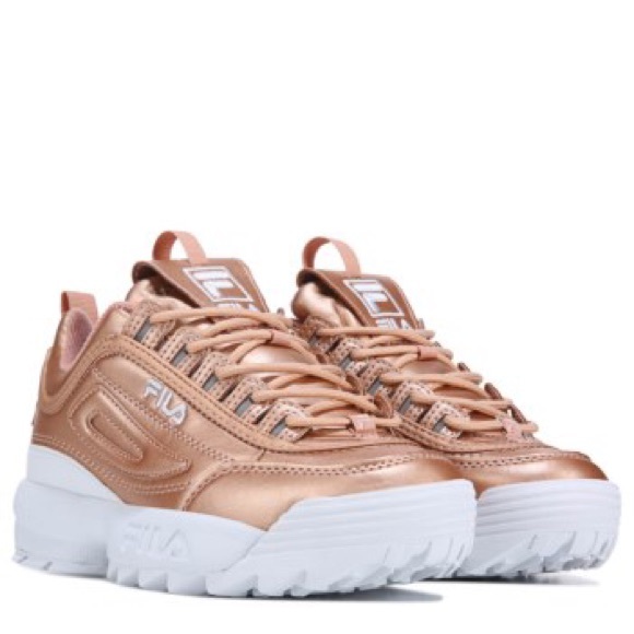 Fila Shoes - ❌Rose Gold Chunky Fila Disruptors Size 11